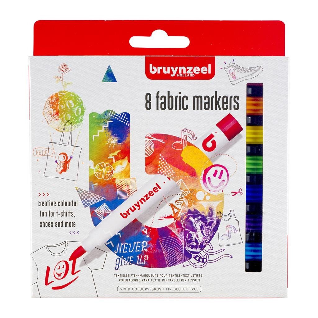 BRUYNZEEL - BRUYNZEEL textielstiften 8st.