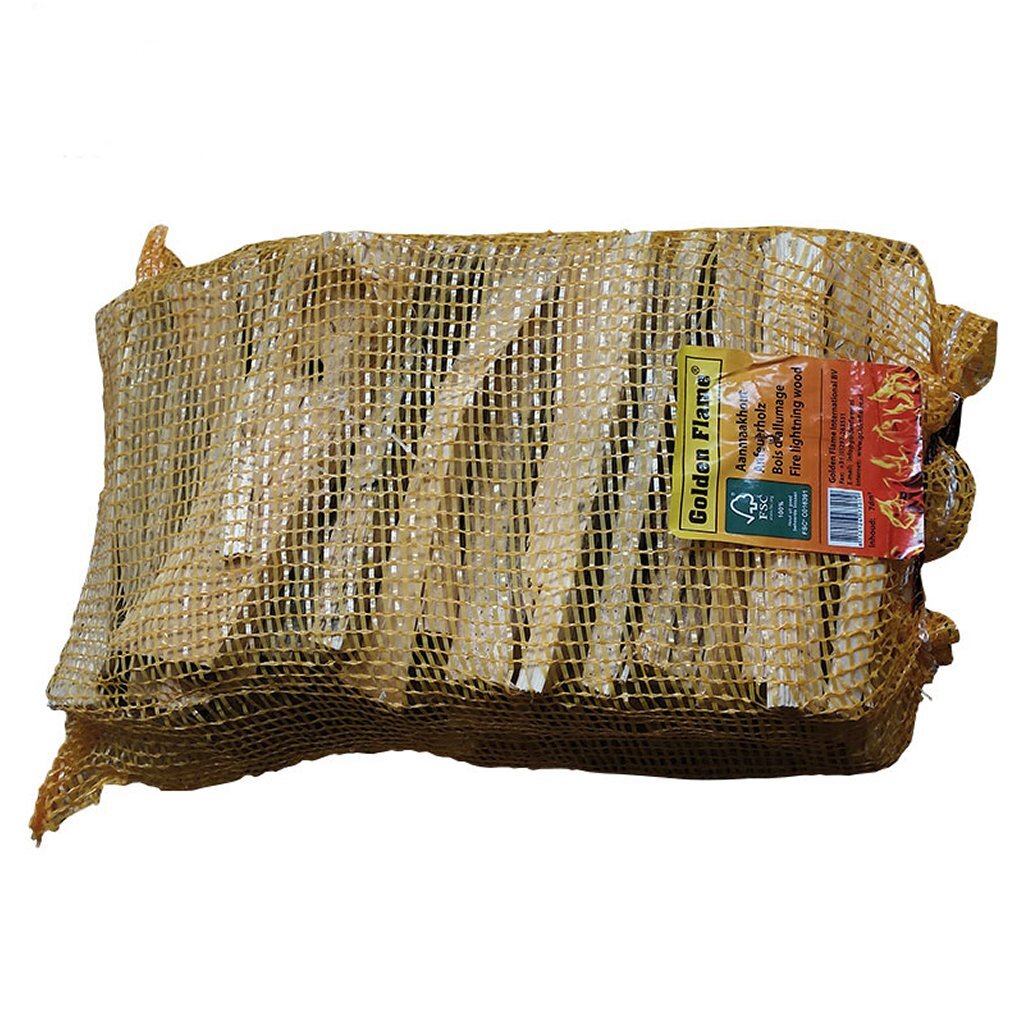 Golden flame aanmaakhout latjes 6dm3 (1,5kg)