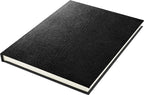 Kangaro k-5320 schetsboek a5 creme 120gr blanco papier, 140 blz hard cover zwart