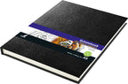 Kangaro k-5320 schetsboek a5 creme 120gr blanco papier, 140 blz hard cover zwart