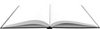 Kangaro dummyboek - a5 - zwart met design - 160 blanco pagina's - hard cover