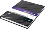 Kangaro dummyboek - a5 - zwart met design - 160 blanco pagina's - hard cover