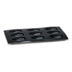 Patisse madeleinevorm 9 vaks 29x17 cm zwart siliconen