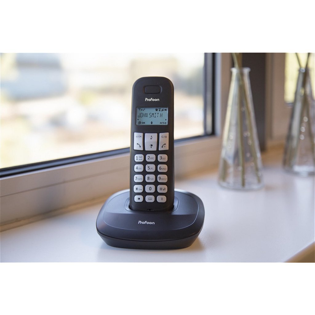 Profoon pdx-1130 dect telefoons 3 stuks zwart