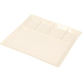 Dimplex fonduebord 24,5x24,5cm wit