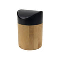 Afvalbak tafelmodel 1l bamboe | 2 stuks