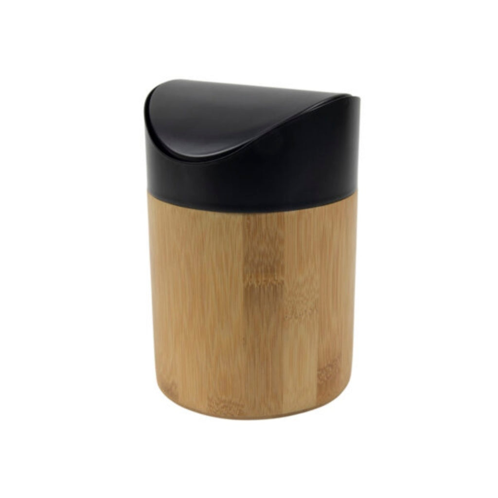 Afvalbak tafelmodel 1l bamboe | 2 stuks