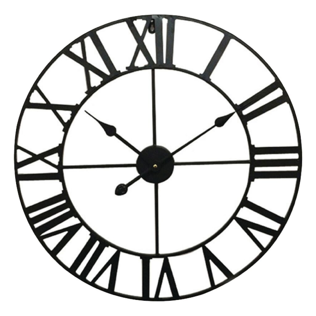 Balance - Balance 306874 wandklok 60 cm analoog zwart