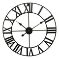 Balance 306874 wandklok 60 cm analoog zwart