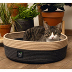 Beeztees Beeztees Kattenmand Minus One Xana 45x14 cm grijs en bruin