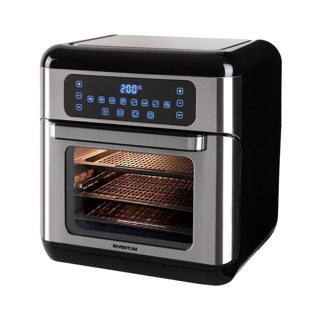 Inventum gf1200hld mini oven 12l 1500w zwart rvs