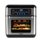 Inventum gf1200hld mini oven 12l 1500w zwart rvs