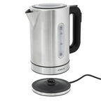 Inventum hw817d snoerloze waterkoker 2200w 1.7l rvs zwart