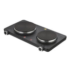 Inventum elektrische kookplaat, 2 pits, 15 en 18cm