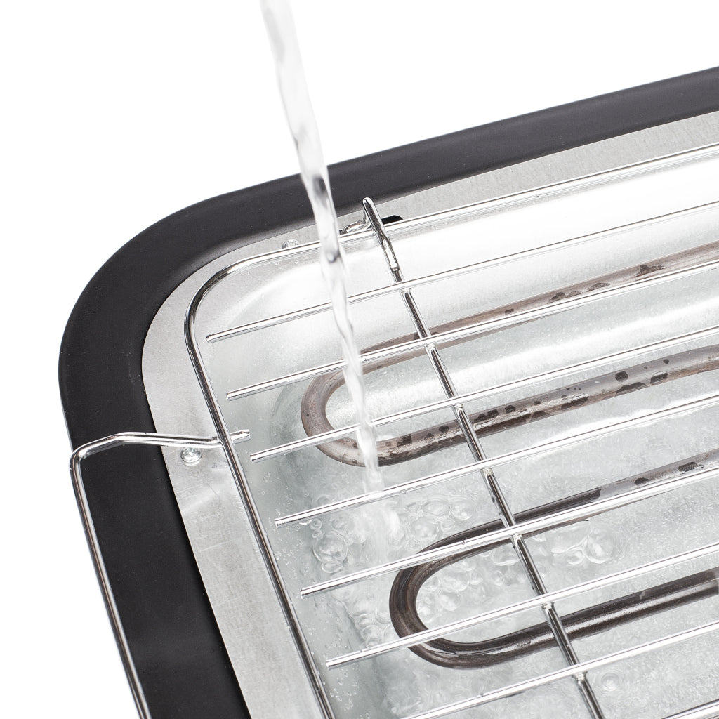 Tristar bq2813 elektrische barbecue zwart