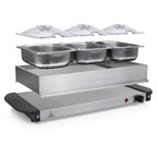 Tristar buffetwarmer 3x1,4l bp-6283