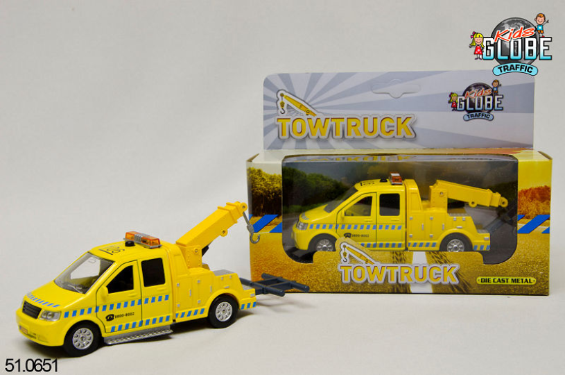 Kids GLOBE - Kids GLOBE sleepwagen die cast pull back met l/g