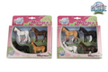 Kids globe paarden, 4st. 1:32