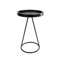 Van manen tafel marcel zwart hout 25x25x38cm