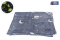 Space xplorers plaid glow in the dark 100x150cm