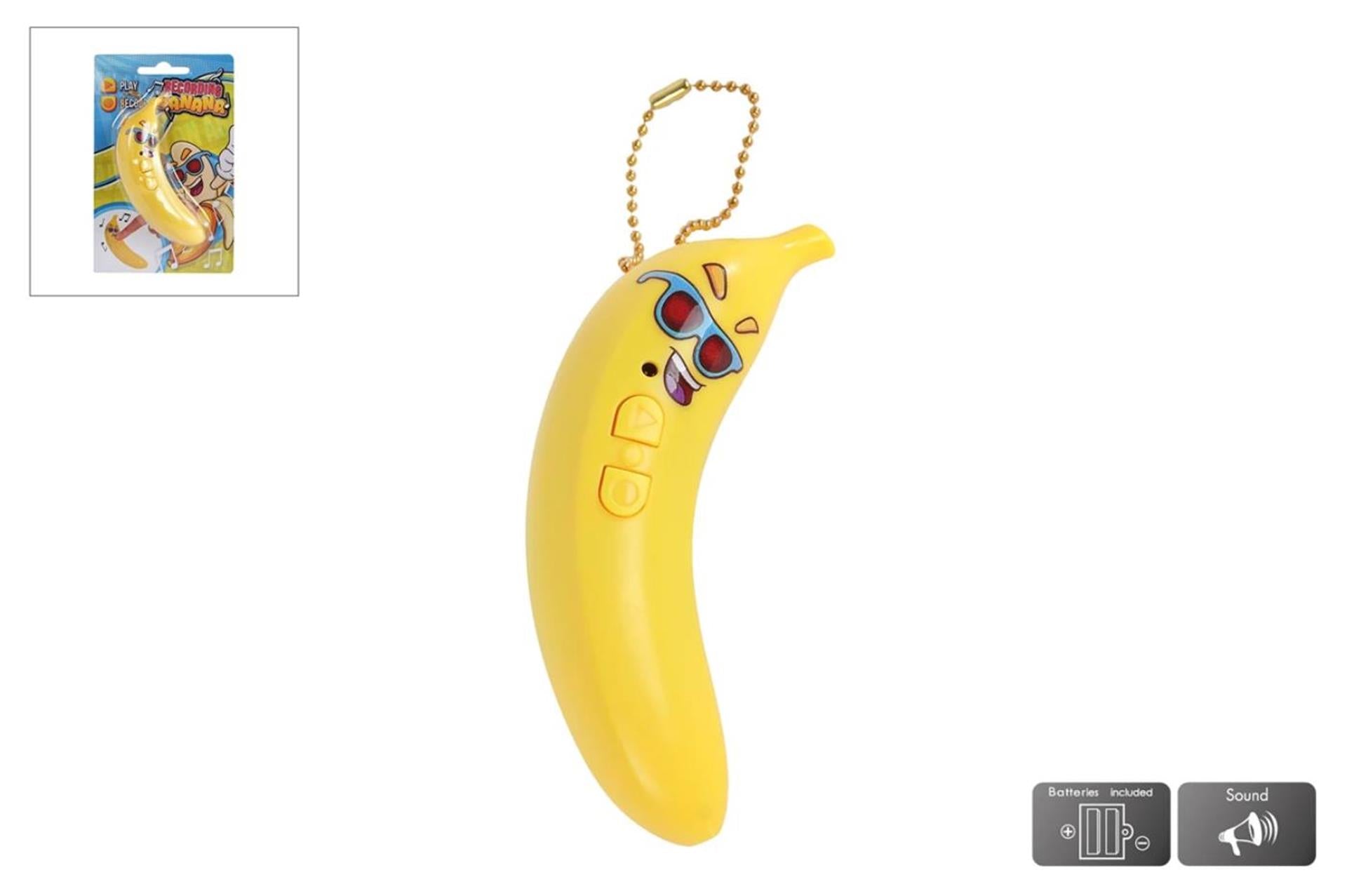 Pratende banaan met opname functie 10cm