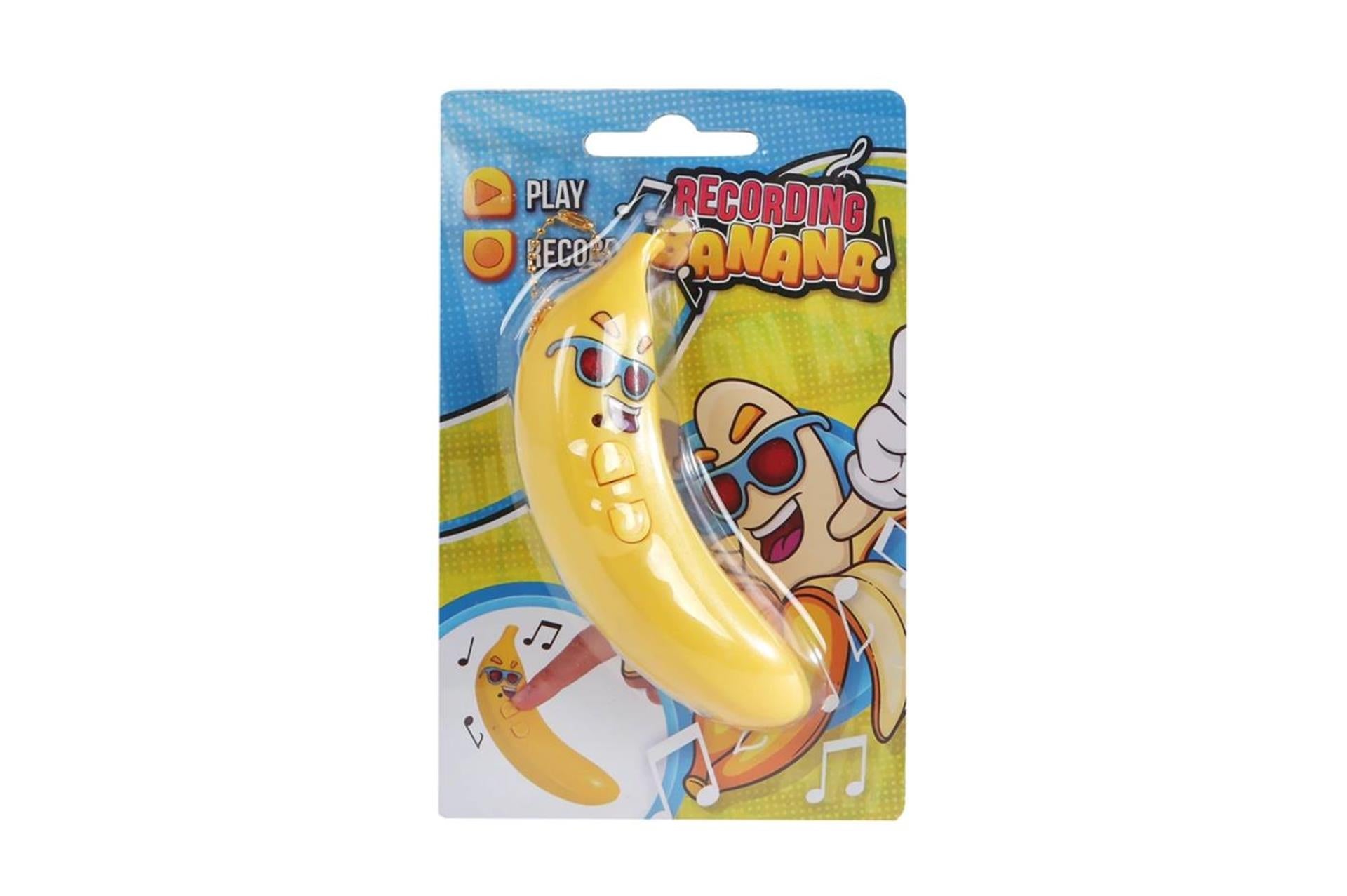 Pratende banaan met opname functie 10cm