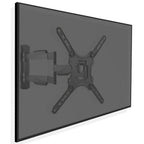 Cavus wme102 full motion single tv muurbeugel vanaf 23 inch schermen zwart