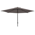 Madison parasol mykanos 250 cm taupe