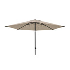 Madison parasol mykanos push-up 250cm ecru