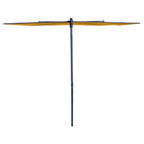 Madison balkonparasol sun wave 270x150 cm goudgeel