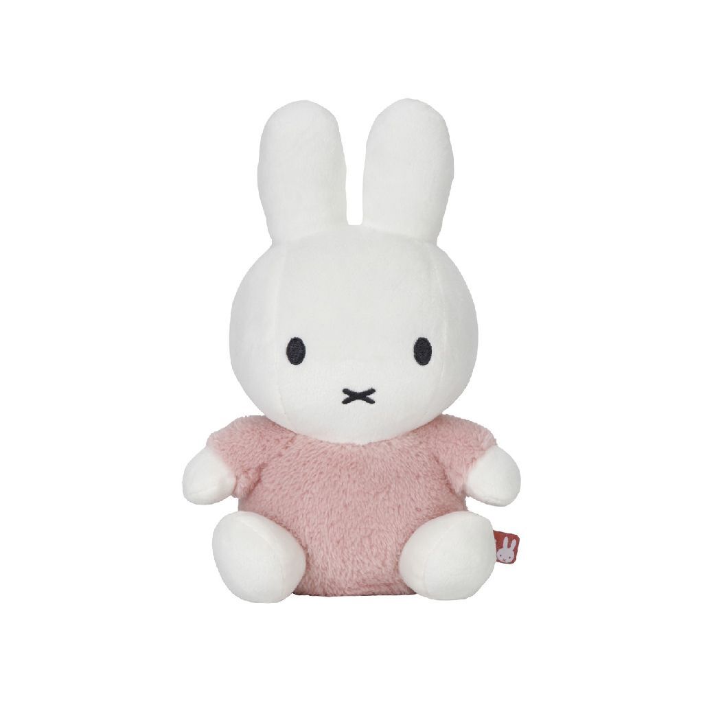 Tiamo nijntje knuffel 25cm fluffy pink
