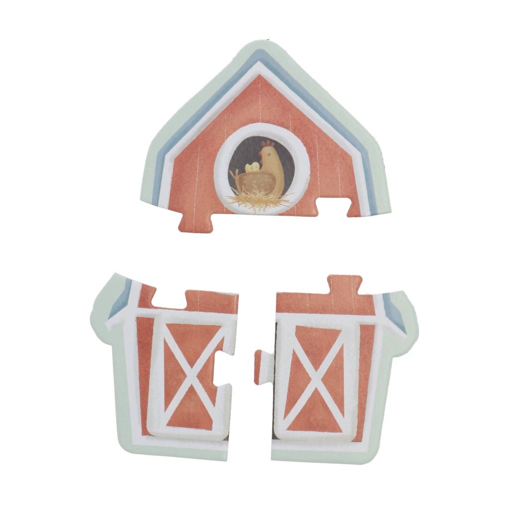 Little dutch - 6 in 1 puzzel fsc - little farm