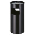 As- en prullenbak 70x33cm 22,5l zwart