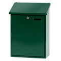 V-part brievenbus 31024957 gegalvaniseerd staal groen