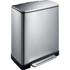 Eko pedaalemmer 31650248 rvs (roestvrij staal) zilver