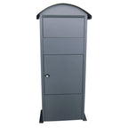 V-part pakketbox victorian antracietkleurig