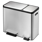 Eko pedaalemmer 31718269 rvs (roestvrij staal) zilver