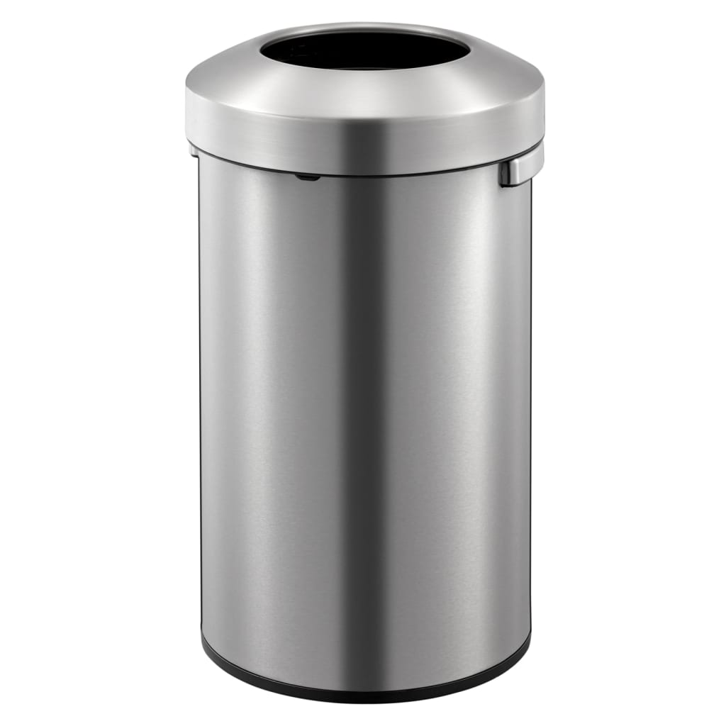 Eko prullenbak 31718306 rvs (roestvrij staal) zilver