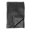 Dutch decor dutch decor plaid harvey 150x200 cm charcoal gray
