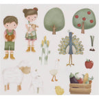 Little dutch raamstickers boerderij | 6 stuks