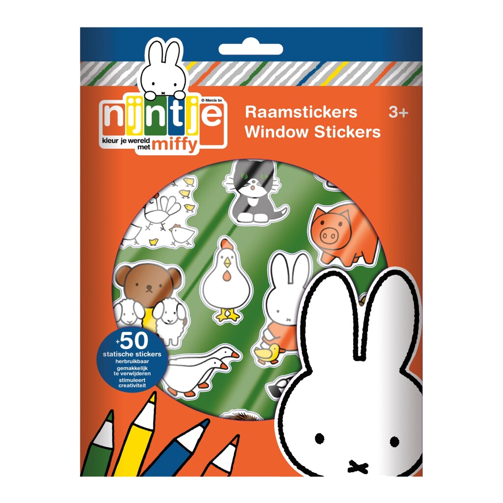 Totum - Totum Nijntje raamstickers