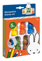 Bambolino nijntje zelfinktende stempels - 5 stuks - peuter en kleuter speelgoed - knutselen - voor meisjes en jongens - vanaf 3 jaar - speelgoed kinderen - totum