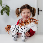 Bambolino toys knuffel pluche fien en teun - stip de pony, 25cm