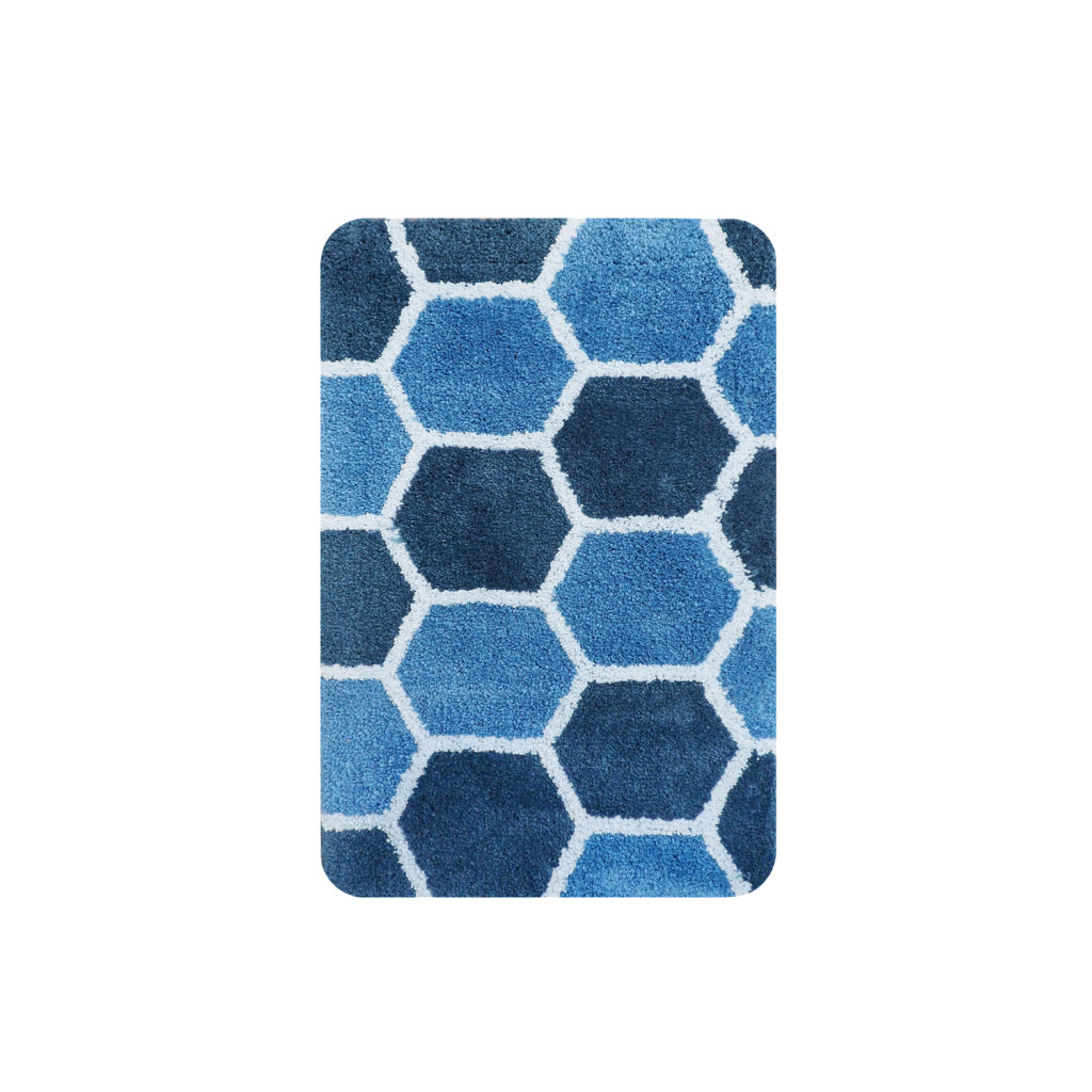 Dutch house rennes badmat 60x90cm blauw