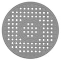 Dutch House Dutch House Gootsteenmat Rond 32 cm Rubber Grijs