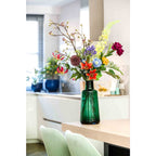 Emerald kunstboeket flower bomb xl