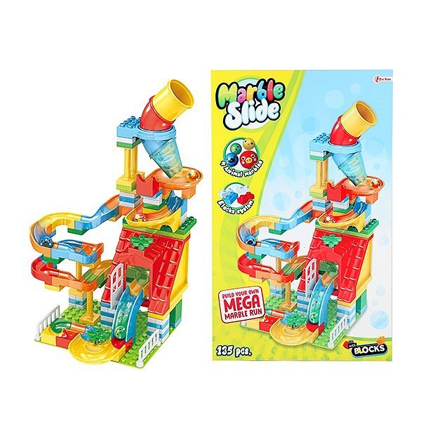 Toi-toys toi toys bouwstenen midi knikkerbaan