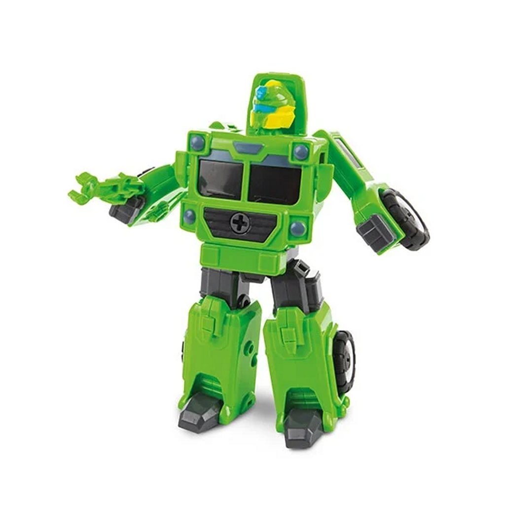 Toi-Toys - Toi-Toys Veranderrobot vuilniswagen speelgoed robot actiefiguur stadsleven.