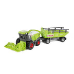Toi-toys landbouwmachines met aanhanger - 2 stuks (28097a)