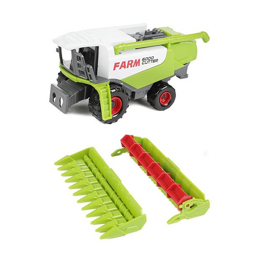 Toi-toys landbouwmachines met aanhanger - 2 stuks (28097a)